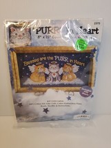 Design Works Blessed Are The PURR IN HEART Counted Cross Stitch Kit 2375  - $9.49