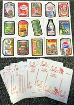 RED CRUDLOW 15-CARD SET Topps 2020 Mars Attacks Wacky Attacky Packages O... - $122.22