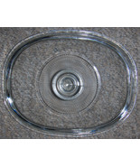 Pyrex Corning Ware F-12-C French White 1.5 Oval Glass Lid Cover - $19.59