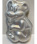 Vintage Wilton 508 477 Small Smiling Bear Cake Mold Pan 9 x 5.5 inches S... - £9.91 GBP