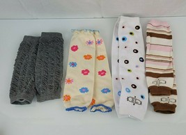 Babylegs Baby Leggings Leg Warmers Girl Stripe Flower Dot Multicolor 0-3... - £9.27 GBP