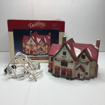 Lemax 1993 Dickensvale Christmas Village Porcelain Lighted House Shoppe 35073 - £51.83 GBP