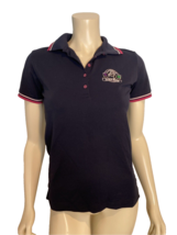 Chervo Sports Navy w Pink Trim SS Polo Golf Shirt Lahinch Golf Club Size XS - $23.74