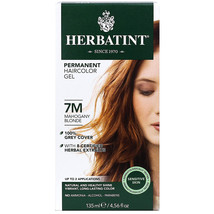 Herbatint Herbal Hair Color Permanent Gel 7M Mahogany Blonde, 4.5 Ounce - £15.68 GBP