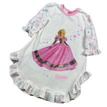 Vintage 1998 Mattel Barbie Girls Nightgown Sz XS 4/5 Princess dress USA ... - $34.64