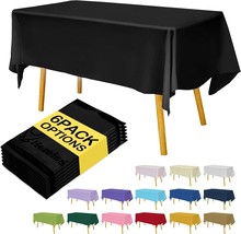 Premium Disposable Table Cloth 12 Pack 54 x 108 Inch Table Cloths for Pa... - $40.23