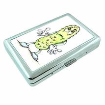 Pickle Em1 Hip Silver Cigarette Case Id Holder Metal Wallet 4&quot; X 2.75&quot; R... - £6.25 GBP