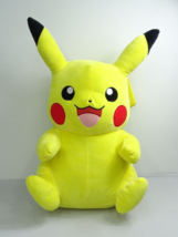 Official Licensed Pokemon Pikachu Plush Stuffed Toy Kids Large 21&quot; Authentic XL - $28.45