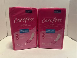2x Carefree Acti-Fresh Body Shape Panty Liners Wrapped Unscented EXTRA L... - $9.99