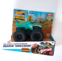 New Hot Wheels Monster Trucks Roarin Wreckers Mega Wrex Truck 2021 - £14.00 GBP