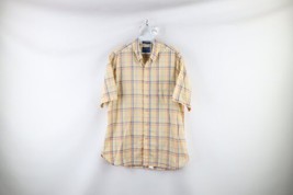 Vintage 90s Pendleton Pen West Mens Large Short Sleeve Collared Button S... - $39.55