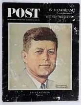 VINTAGE Dec 14 1963 Saturday Evening Post Magazine John F Kennedy In Memoriam - £11.67 GBP