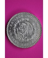Gem BU 1966 Mexico 1 Peso Libertad Silver Coin .100 Fine Authentic Genui... - $27.29 CAD