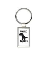 UNCLE Saurus : Gift Keychain Birthday Dinosaur T Rex cute Family - $7.99