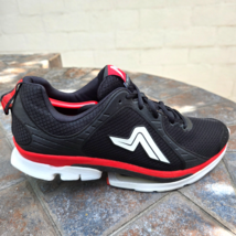 AMPLA Fly Running Shoes Men&#39;s 12 Carbon Fiber Spring Black Red Excellent... - £74.54 GBP