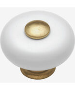 1 Liberty P95914CWBPC 1 1/4'' Lancaster Hand Polished W/WHITE Cabinet Kn... - $2.99