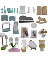 FOR PARTS-Assorted Accessories-Delta Deluxe Maui Dollhouse 4-Story Dollh... - €56,30 EUR