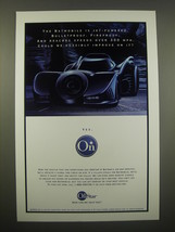 2000 GM OnStar Ad - The Batmobile is jet-powered. Bulletproof. Fireproof. - $18.49