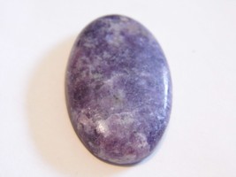 86.14ct 38x30x8mm Lapidolite Natural Oval Cabochon for Jewelry Making - £5.30 GBP