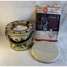 Vintage Tri-Chem Paints Metal Tin Decorating Tube Paints Original Boxes &amp; Transf - £30.71 GBP