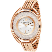 Swarovski 5200341 Crystalline Oval Rose Gold Tone Bracelet Watch - £173.05 GBP