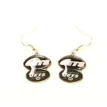 NFL New York Jets Football Official Team Fan Gear Minx Style Dangle Earr... - £8.19 GBP