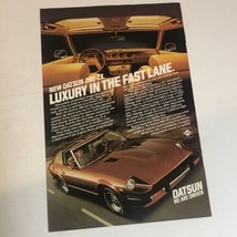Datsun 280 ZX Print Ad Advertisement 1980s pa10 - £6.18 GBP