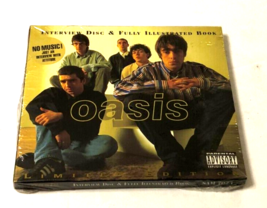 $4.99 Vintage 90s Oasis Illustrated Book Interview CD Sound Media SAM 7023 New - £4.18 GBP