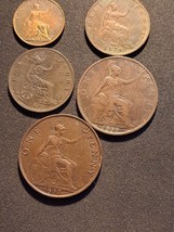 7 coins from Great Britain - 19th century - $70.00