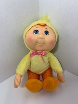 Cabbage Patch Kids CPK Cuties #85 Corrie Chick small plush doll costume pink bow - $9.89