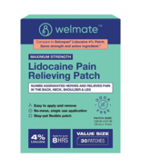 WELMATE | 4% Lidocaine Numbing Patch | Maximum Strength | Temporary Reli... - $47.95