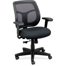 26 x 2 x 36 in. Mesh Office Chair &amp; Fabric Seat - Black - £355.10 GBP