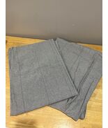 IKEA Lenda Gray Curtain Panel 55x84” – (2) Panels EUC No Tie Backs - $69.00 CAD