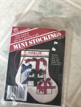 Banar Design 14 ct Stocking Mini Christmas Stocking Cross Stitch Kit XSM... - $16.12