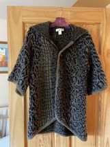 Christopher &amp; Banks Short Sleeve Knit Cardigan Sweater Size Small - $8.91