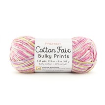 Premier Yarns Cotton Fair Bulky Yarn Multi Fresh Blooms - £14.20 GBP