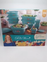 The Pioneer Woman 20 Piece Plastic Food Storage Container Variety Set, B... - $29.69
