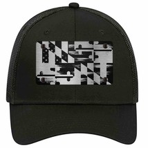 Maryland Carbon Fiber Novelty Black Mesh License Plate Hat - $28.99