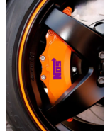 NOS Brake Caliper Stickers - Sport Style 6pcs, Purple - $17.99