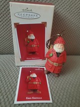 Hallmark Keepsake Ornament 2003 Kris Kringle Christmas Santa Claus+Collect Card - £2.70 GBP