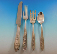 Wedgwood by International Sterling Silver Flatware Set for 12 Service 48 Pieces - $2,866.05