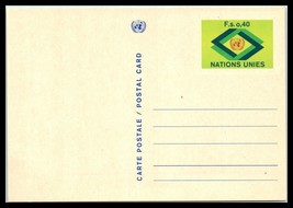 United Nations Postal Card - 0.40, See Photos T2 - £2.37 GBP