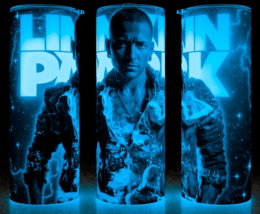 Glow in the Dark Chester Bennington Linkin Park Rock Legend Cup Mug Tumbler 20oz - £18.04 GBP