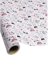 RayofSun Gift Wrapping Paper With Cute Cats New - $13.50 CAD