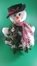 Avon Animated 18" Singing Dancing Lighted Christmas Tree Snowman - Tested! - $49.49