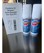 Stopain Pain Relief Roll On Gel 3oz (2 Pack) USA Made, Max Strength Fast... - $35.46 CAD