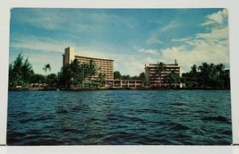 Hawaii Naniloa Hotel Hilo Hawaii View From The Ocean Postcard I11 - £6.00 GBP