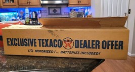 VTG Texaco North Dakota Oil Tanker 26&quot; Ship Motorized Model Promo Box DO... - $349.95