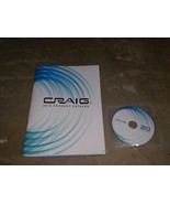 CRAIG 2013 Product Catalog and CD - $24.99