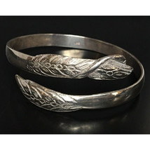 925 Sterling Silver Snake? BY-PASS Bracelet Sky - £135.09 GBP